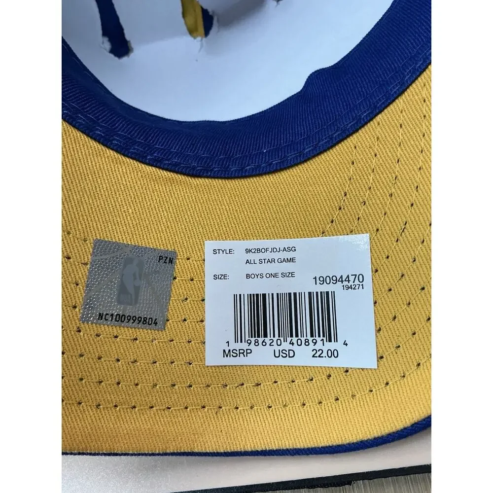 NBA All-Star 2025 San Francisco Bay Area Youth Embroidered Hat-New with‎ Tags